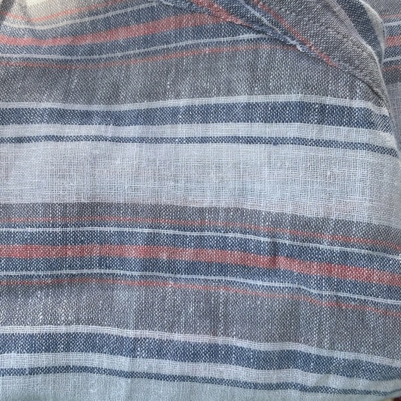 Rails Carson Casual Button Down Linen Shirt Large - Picture 17 of 17